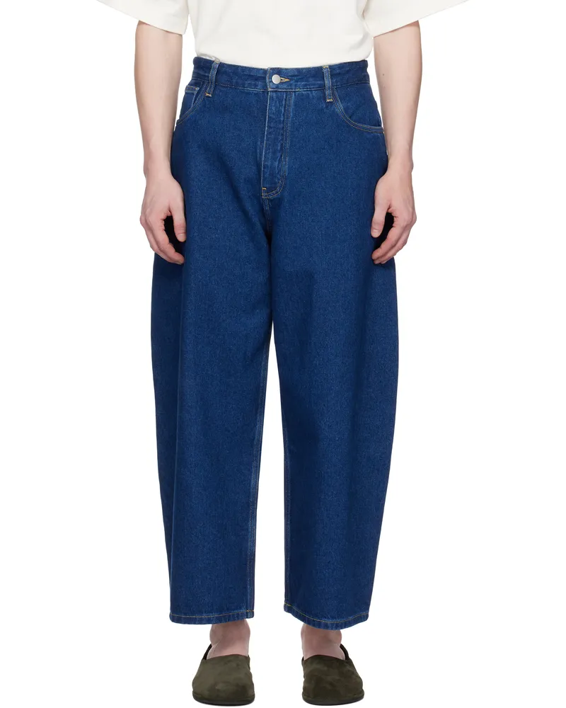 Studio Nicholson Blue Paolo Jeans Indigo