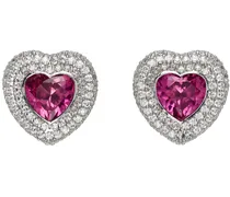 Silver & Pink #3171 Earrings