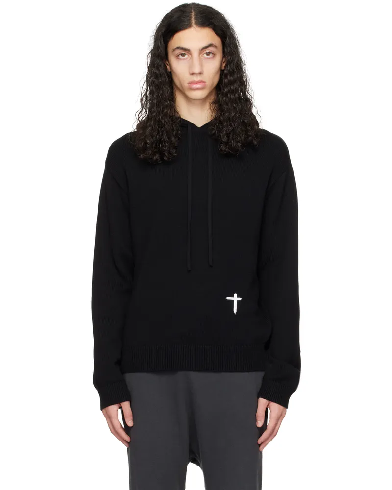 RTA Black Martin Hoodie Black