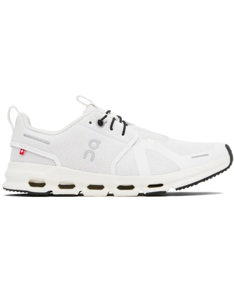 ON Big Kids White Cloud Sky Sneakers White