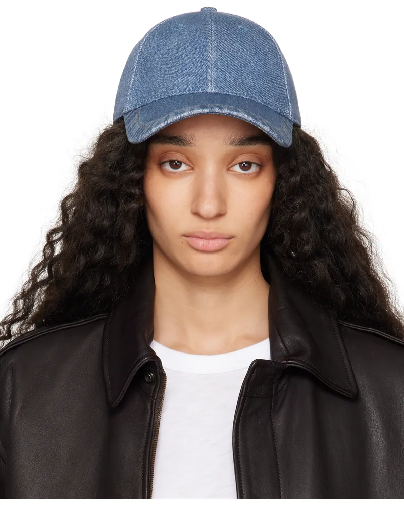 Rag & Bone Blue Miramar Baseball Cap Cosmo
