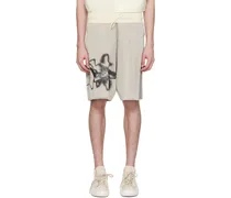 Off-White Graphic Shorts