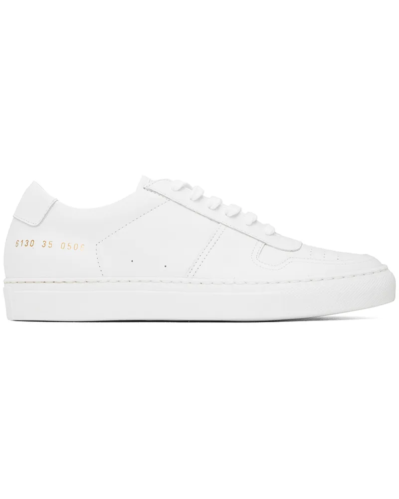 Common Projects White BBall Classic Low Sneakers 0506