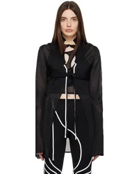 OTTOLINGER Black Hooded Cardigan Black