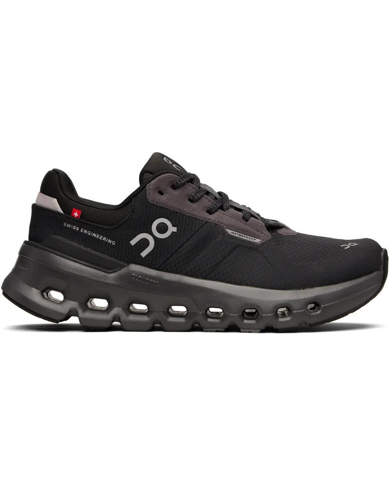 ON Black Cloudrunner 2 Waterproof Sneakers Magnet