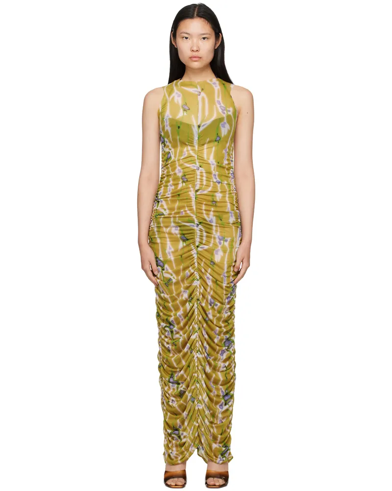 BINYA Green Lisa Maxi Dress Tomillo