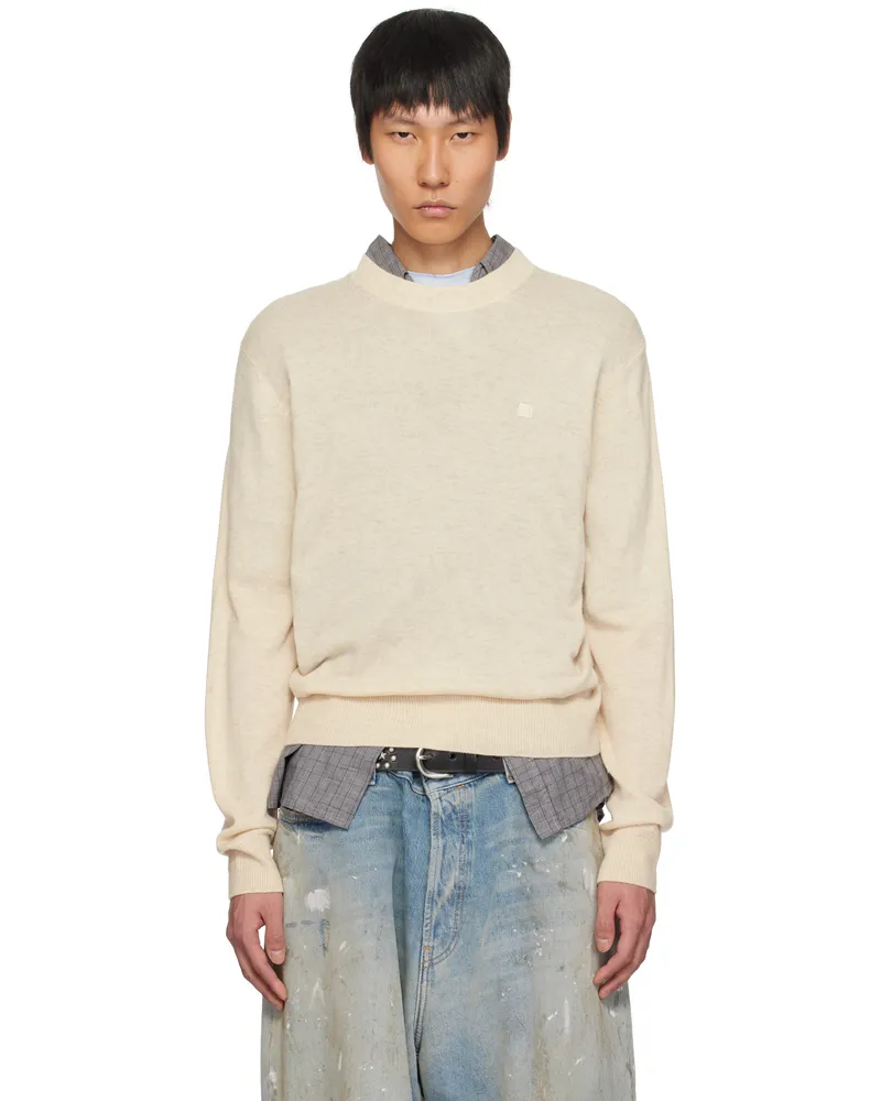 Acne Studios Beige Yak Wool Sweater 633