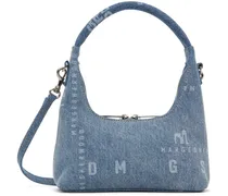 Blue Mini Strap Bag
