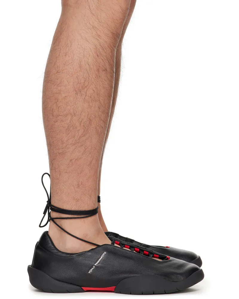Y-3 Black Regu Mary Jane Sneakers Black