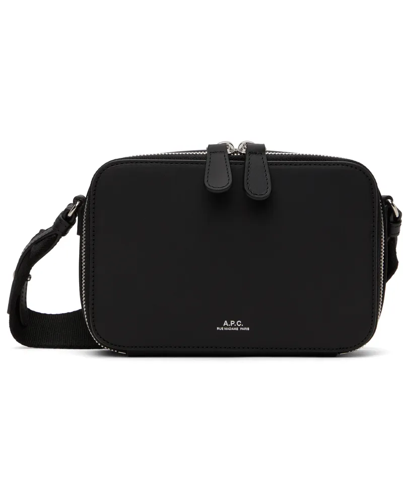 A.P.C. Black Soho Camera Bag Lzz