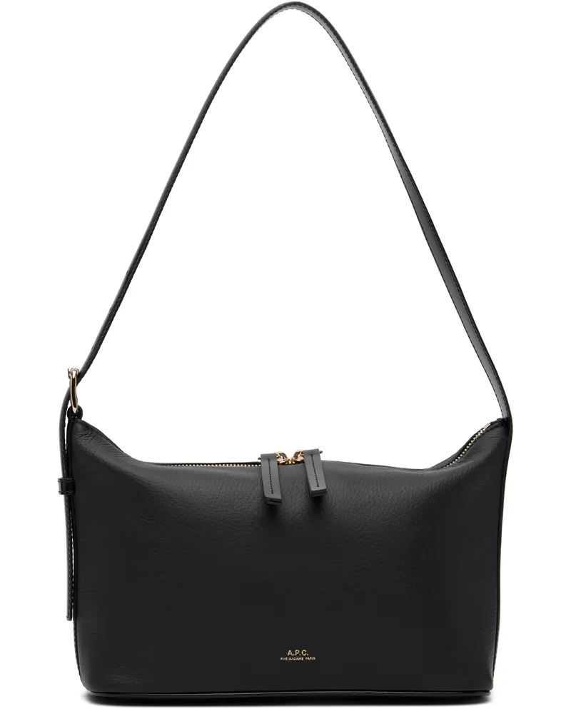 A.P.C. Black Vera Shoulder Bag Lzz