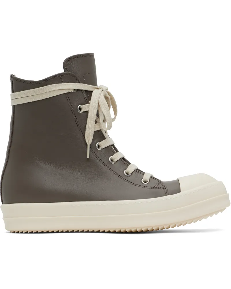 Rick Owens Gray Hollywood Sneakers 3411