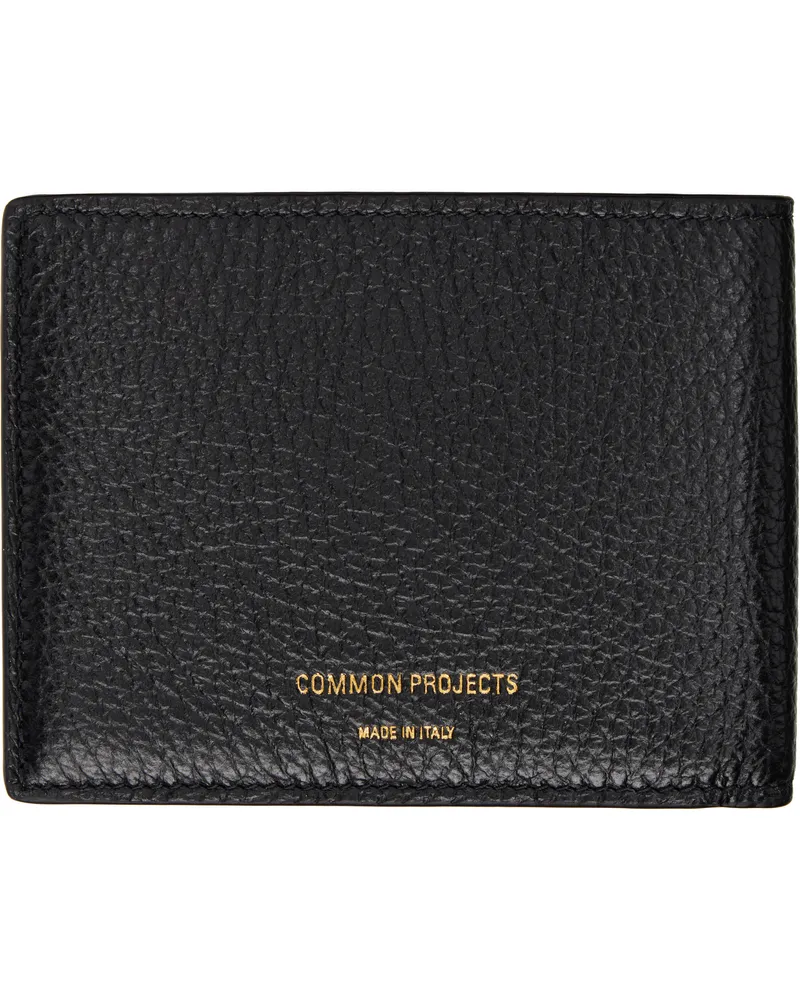 Common Projects Black Standard Wallet 7001