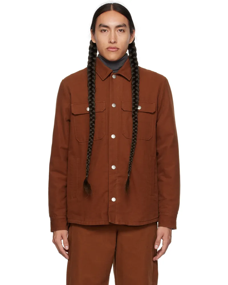 A.P.C. Orange Alex Jacket Eaf