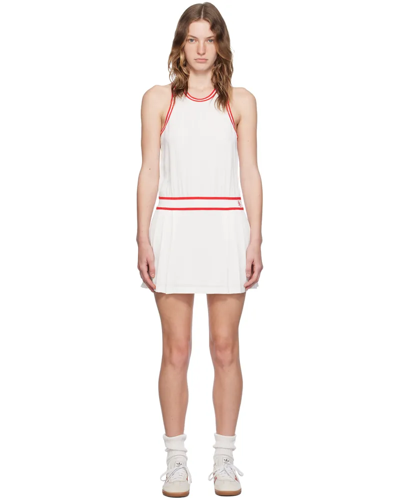 SPORTY & RICH White SRC Phoebe Minidress White