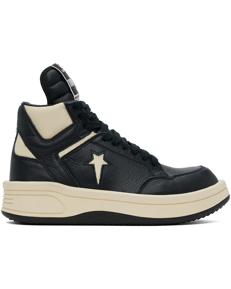 DRKSHDW by Rick Owens Black Converse Edition TURBOWPN Mid Sneakers