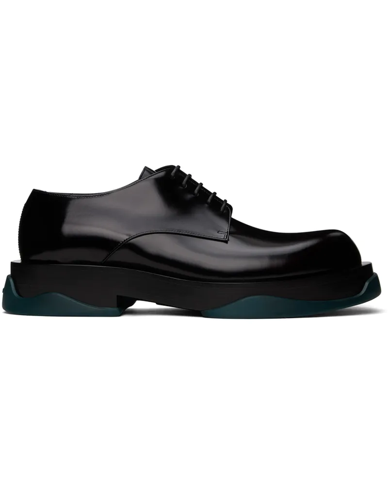 Jil Sander Black Lace-Up Derbys 093