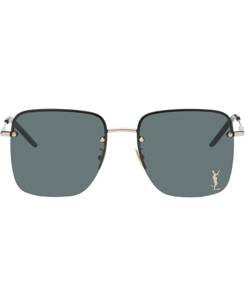 Saint Laurent Gold SL 312 M Sunglasses 013