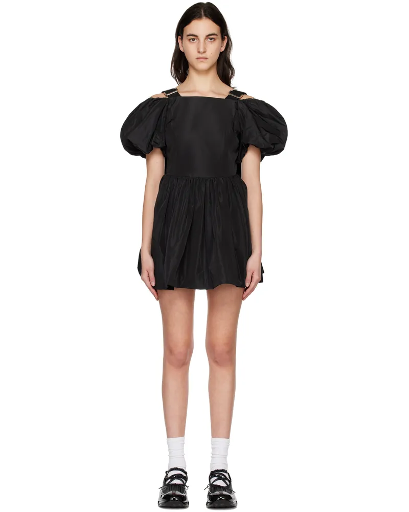 Simone Rocha Black Slider Minidress Black