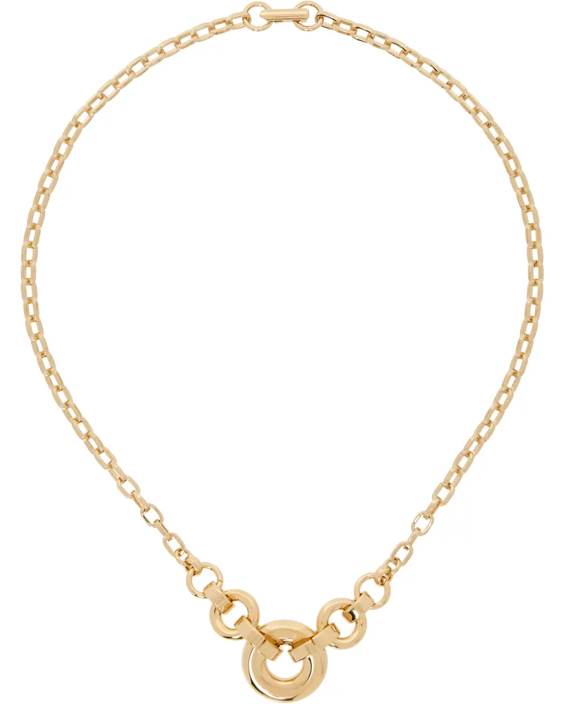 Laura Lombardi Gold Pezza Necklace Gold