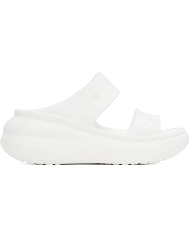 Crocs White Crush Sandals White