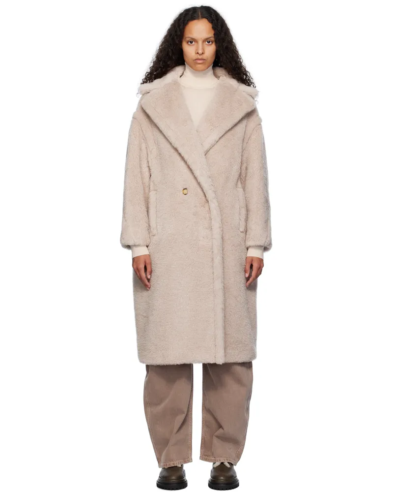 Max Mara Beige Tedgirl Coat 002