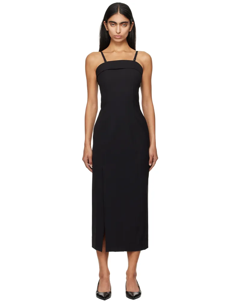 Holzweiler Black Shelly Tube Maxi Dress 1051