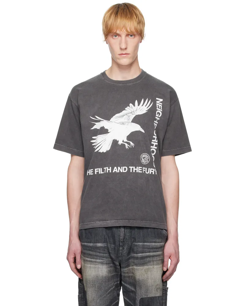Neighborhood Black NH. SS-5 T-shirt Black