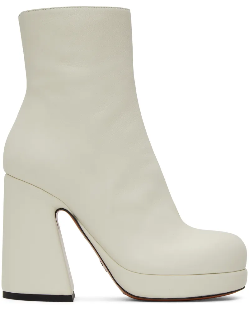 Proenza Schouler Off-White Forma Platform Boots 101