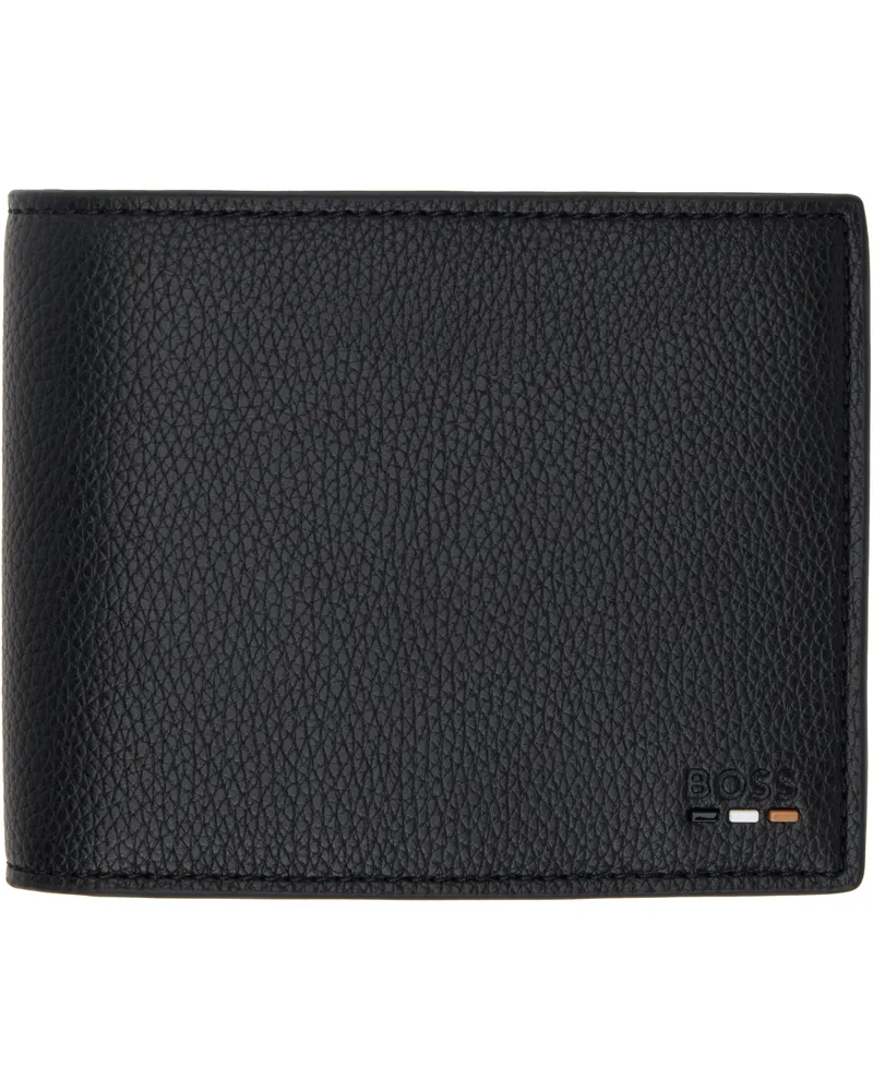 HUGO BOSS Black Tri-Fold Wallet 001-black