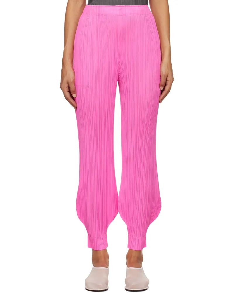 Issey Miyake Pink Monthly Colors October Trousers 22