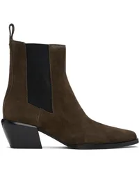 Rag & Bone Brown Joni Chelsea Boots Drkespsosd