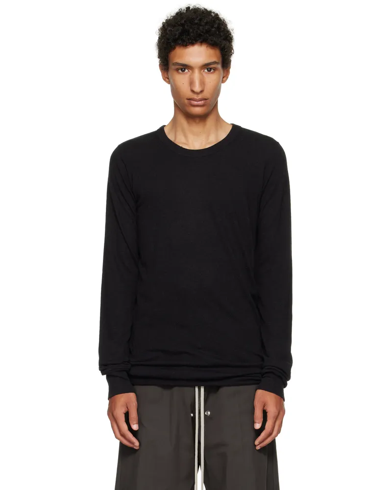 Rick Owens Black Concordians Basic LS T-shirt 09