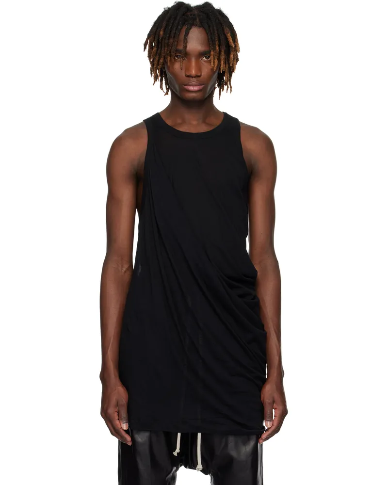 Rick Owens Black Hollywood Anthem Tank Top 09