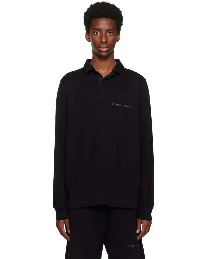 VTMNTS Black Bonded Polo Black