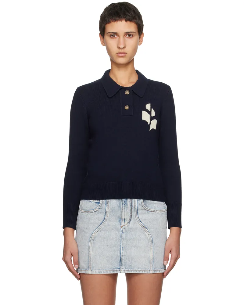 Étoile Isabel Marant Navy Nola Polo 30mi