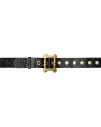 Vivienne Westwood Black Slim Frame Buckle Belt Aw24-n403