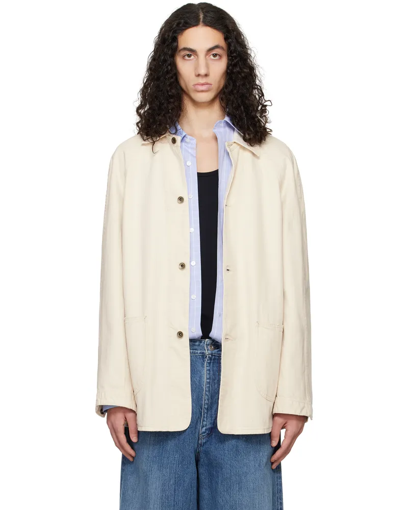Maison Margiela Beige Sports Denim Jacket 105m