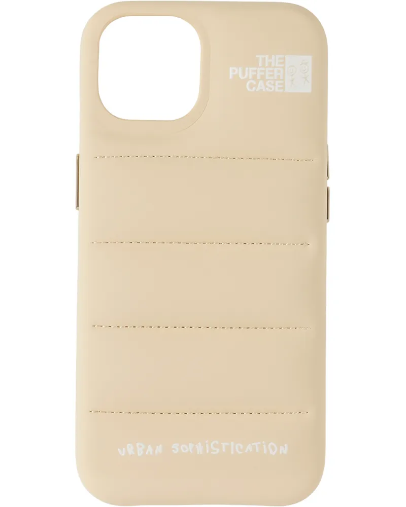Urban Sophistication Off-White 'The Puffer' iPhone 14 Case Dune