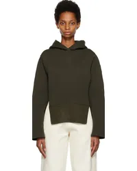 VAARA Khaki Ribbed Hoodie Khaki