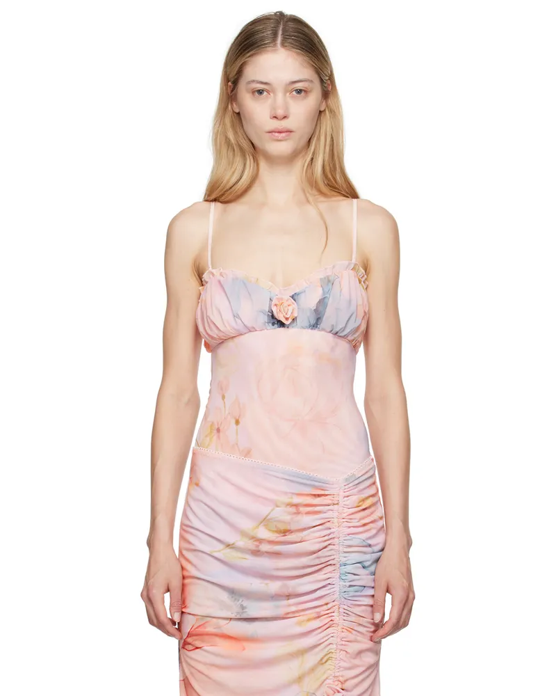 GUIZIO Pink Adelpha Bodysuit Ambrosia