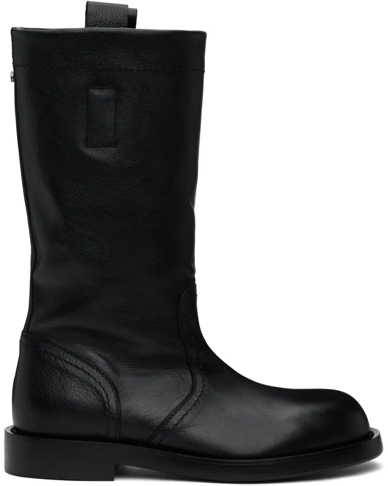 Ann Demeulemeester Black Bente Boots Black