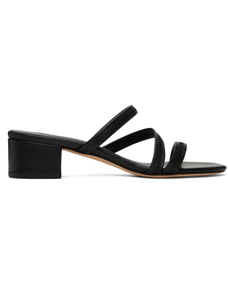 Maryam Nassir Zadeh Black Riviera Heeled Sandals 0