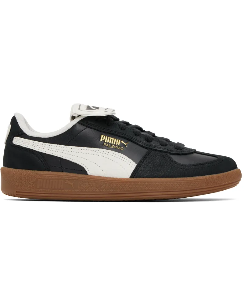 Puma Black & White Palermo Premium Sneakers Puma