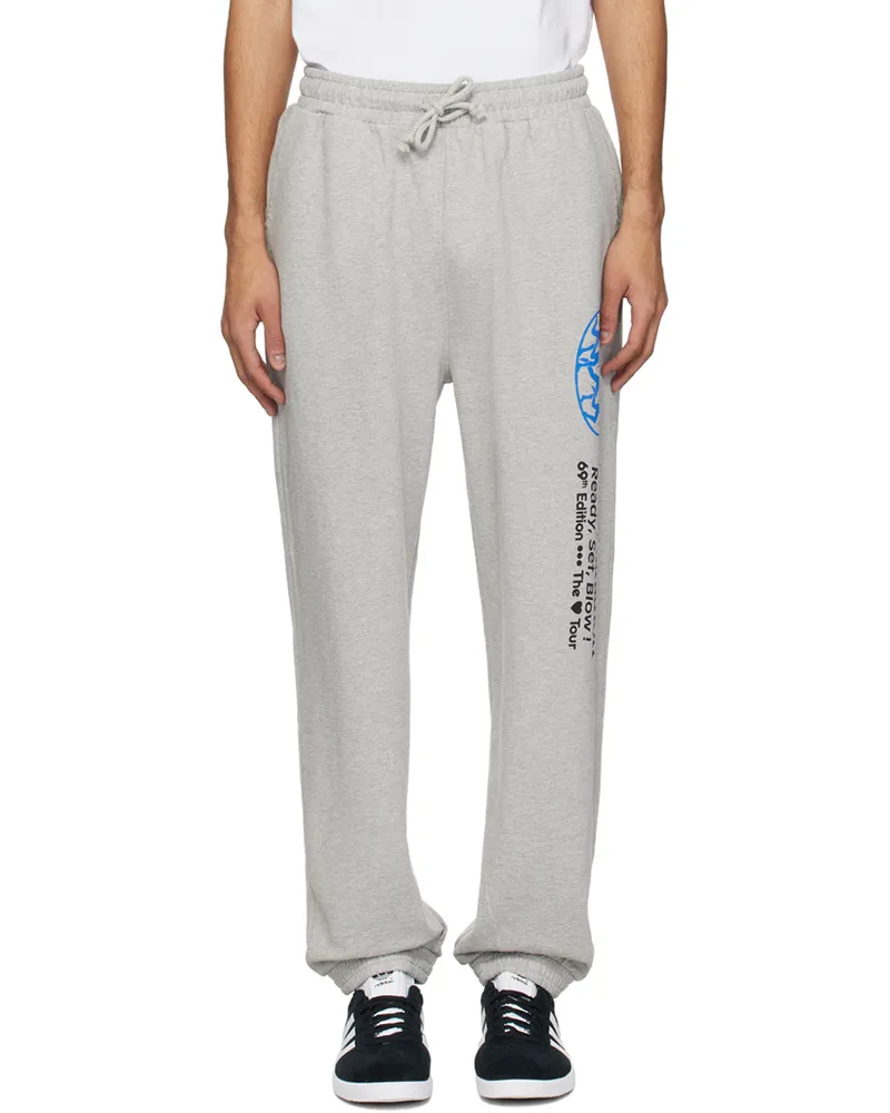 Carne Bollente Gray 'The Love Tour' Sweatpants Melange