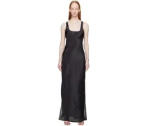 Black Suri Maxi Dress