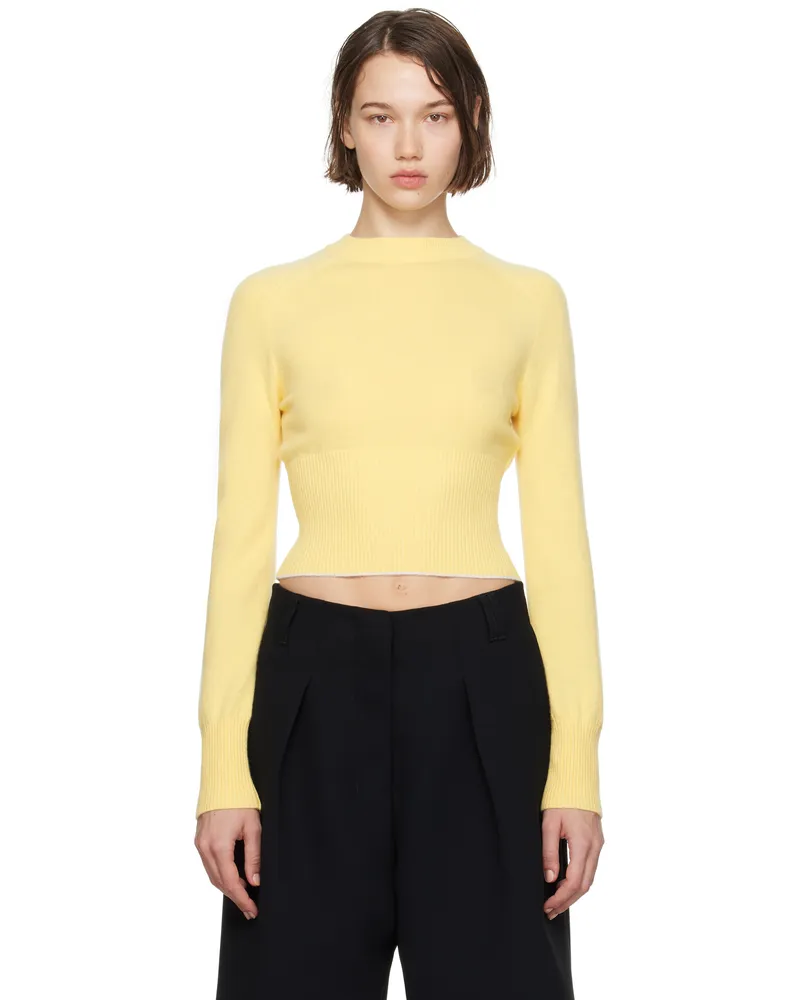 Jacquemus Yellow La Casa 'The Soglia knit' Sweater 210