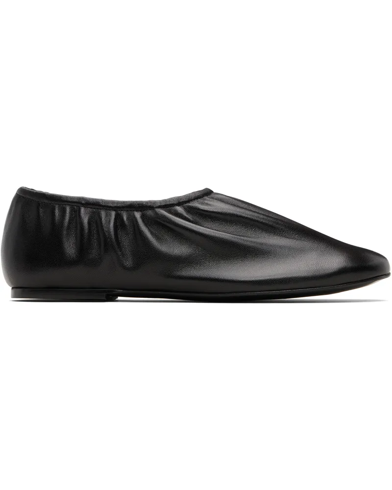 A.P.C. Black Swan Slip-On Ballerina Flats Lzz