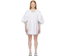 SSENSE Exclusive White Annie Minidress