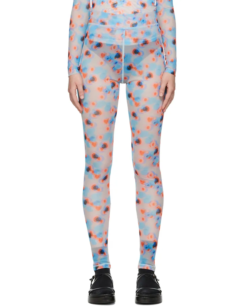 Henrik Vibskov Purple Dots Leggings Dots